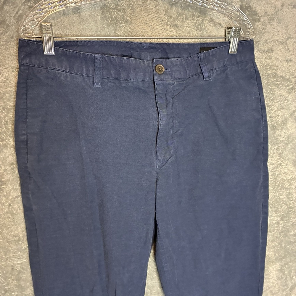 Bonobos Mens Slim Fit Stretch Washed Chino 33x32 Flat Front Trouser Preppy Work